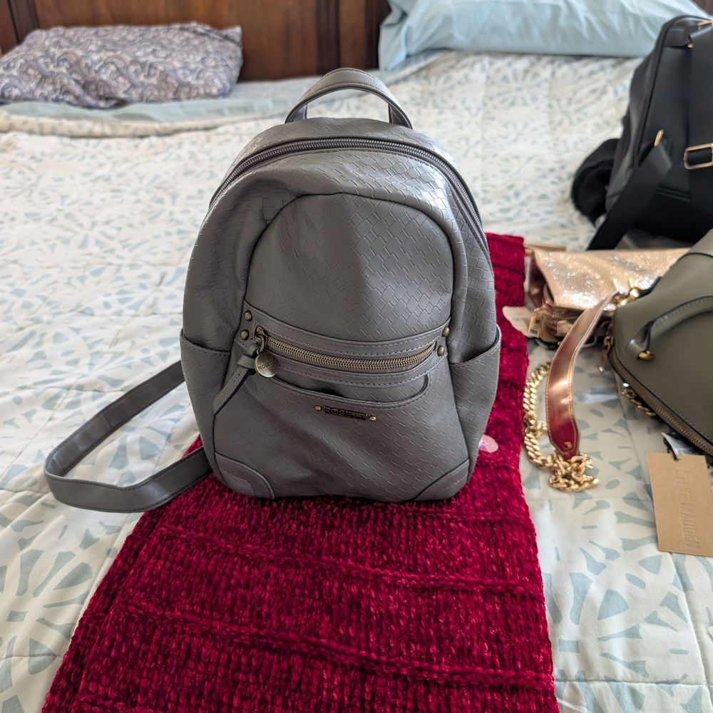 Rosetta Getty Charcoal Backpack